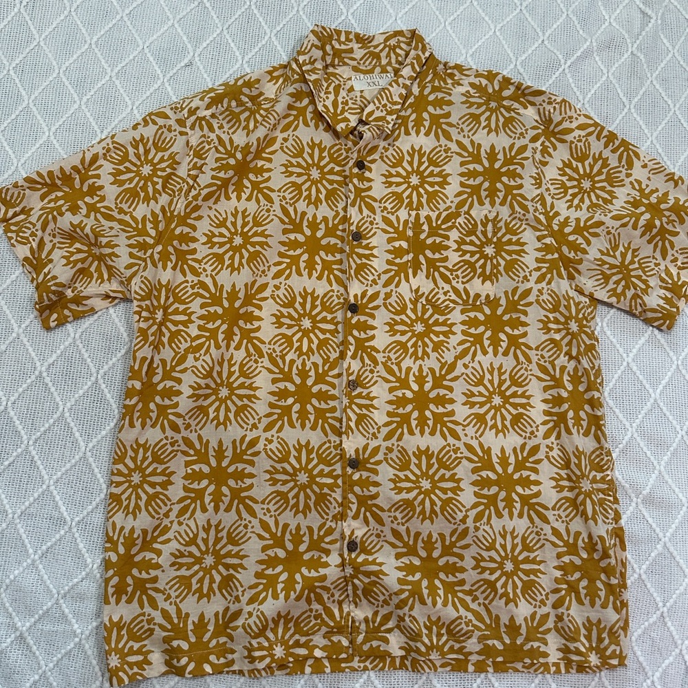 Alohiwai Mens Aloha Shirt